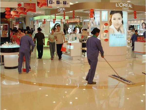 大型商場(chǎng)超市清潔工作流程步驟？